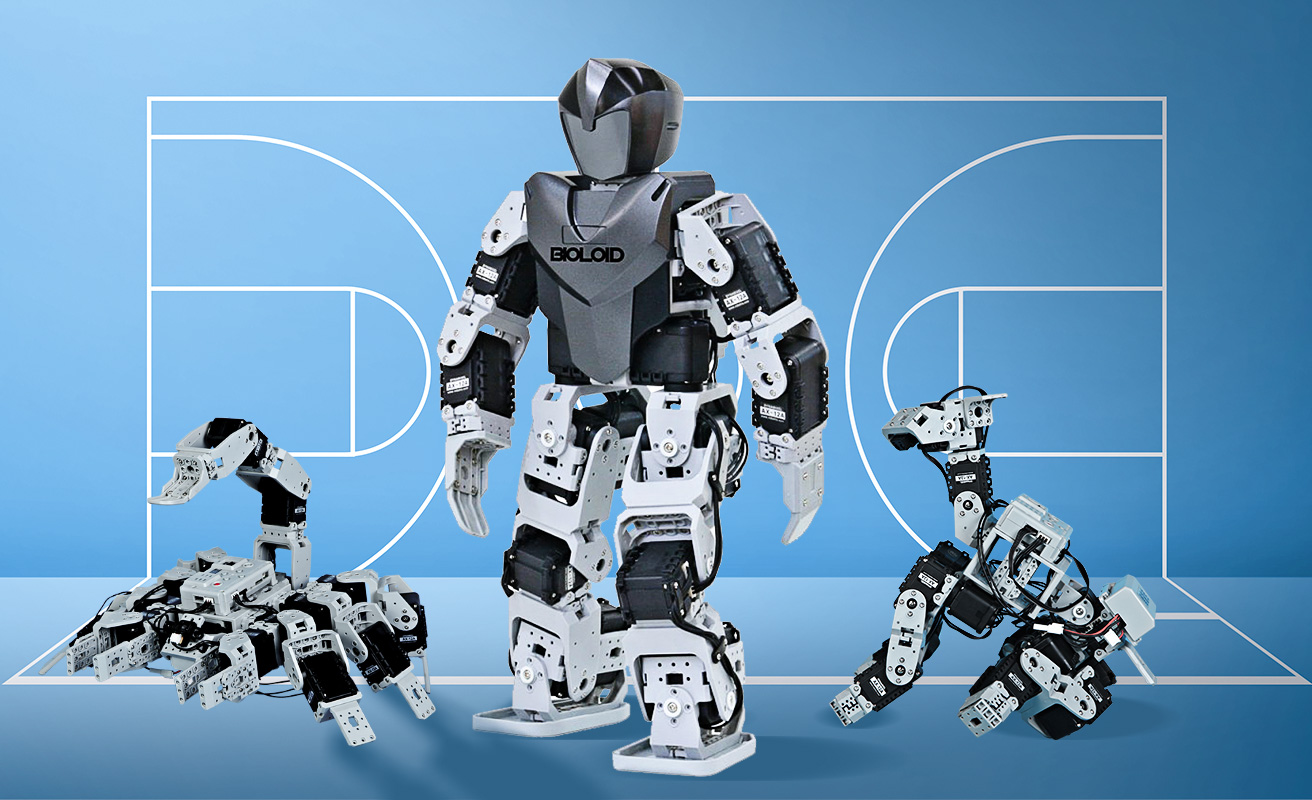 <b>感受科技魅力 智慧与竞技比拼-Bioloid Premium Kit 加强版机器人</b>